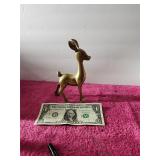 Solid Brass Half Grown Deer