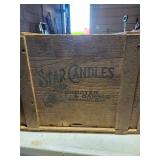 Vintage Star Candles Proctor & Gamble Crate