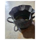 NO SHIPPING COPPER FORGED PLANTER