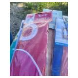 9 new garden flags still in package