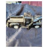 2 Metal Trucks 1 Doors & Hood Open The Other Don't