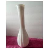 Vintage CLG Co. White Milk Glass Bud Vase