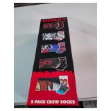 NIB 5 Pair Of Chucky Pull Up Socks