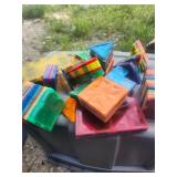 Huge Pile Of Magenet Blocks