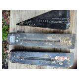 3 Log Cutting Cutting Wedges 1 Has A Small Chip