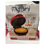 NIB My Mini Griddle Never Used