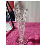 Royal Irish Crysta Bud Vase Made In Czech Republic