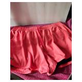 Women's Pink Under Armour Shorts Size Large