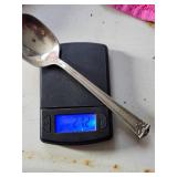 Over 27 Gram Sterling Silver Spoon