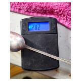 Sterling Silver Spoon Over 28 Gram
