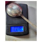 Over 22 Gram Sterling Silver Spoon