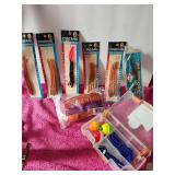 New In Package Artificial Bait & Bobbers