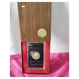 40% Silver Ike Dollar With Protective Case