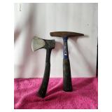 Sheffield Hatchet & Brand Unknown Chipping Hammer