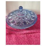 Vintage Windsor Button  Cane Pattern Indiana Glass
