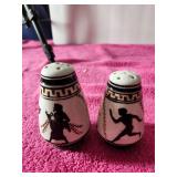 Vintage Ceramic Salt & Pepper Shaker Grecian