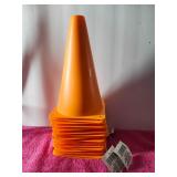 16 New Orange Emergency Small Cones