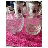 2 Vintage Candle Holders Large Anchor Hocking
