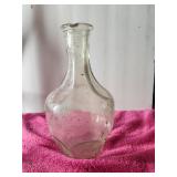 1930's Vintage 10 Panel Hazel Atlas Decanter