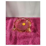 Vintage French Luminarc Pink Depression Ash Tray