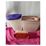 3 Vintage TupperWare Food Containers