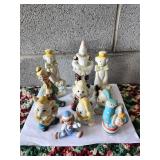 10 Piece Clown Ceramic Play Set