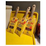 3 Never Used Purdy 3' Paint Brushes