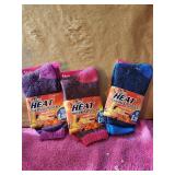 3 Pair Of Women's Heated Socks