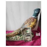 Ceramic Pheasant About 18 Inches Long Beautiful