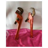 2 Pipe Wrenches in good condition