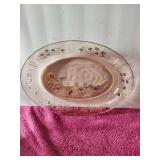 Vintage Pink Depression Plate