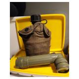 Army Canteen & Flash Light