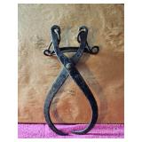 Large Pair Of Vintage Ice Tongs