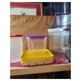 Food Container Lot Needs Washed