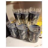 Set Of 6 Jeanette Glass Vintage Highball Tumblers