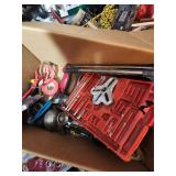 Box Of Tools Odds & Ends Some Rusty Some Not