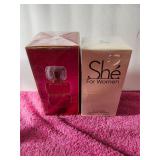 2 Bottles 200ML 100 Each NIB Womens Perfume