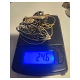 24.6 Scrap Sterling Silver No Wear