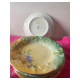 Six Dishes Very Pretty Limoges China