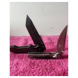 2 Pocket Knives Never Sharpened Ozark Trails &