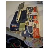 Large cheese grader and meat saw all new