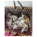 Basket HalfFull Of Costume Earrings Already Paired