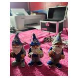 ( 3 ) UK Wildcats Football Garden Gnomes