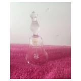 Viking Glass Mid 20th Century Bell Pink