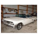1960 Chevy Bel Air, 348 gas eng.