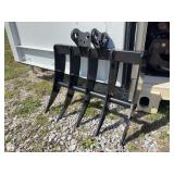 20” Mini Excavator Rake