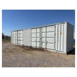 40’ x 8’ Multi Door Shipping Container - GWR in pics - No. LYGU 025251 - used one time