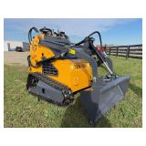 2025 ZJG ZJ-380 Skid Steer Loader - 420cc Gas Engine - 8.5KW