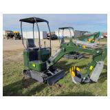 2025 ZJG ZJ-12 Mini Excavator - 420cc Gas Engine - 8.5KW