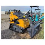 2025 ZJG ZJ-380 Skid Steer Loader - 420cc Gas Engine - 8.5KW